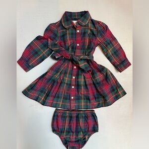 Ralph Lauren Multicolor Plaid Set